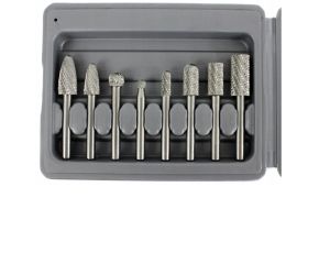 FREZY TRZPIENIOWE DO METALU  8szt. /SILVER...