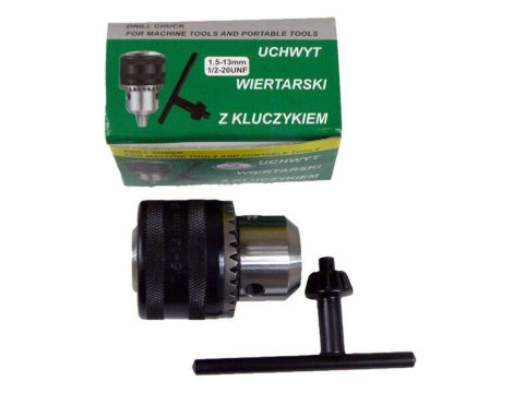 GŁÓWKA WIERTARKI 13mm 1/2 KLUCZYK /SILVER ...