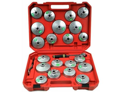 KLUCZ FILTR.OLEJ.23szt./SILVER - 2