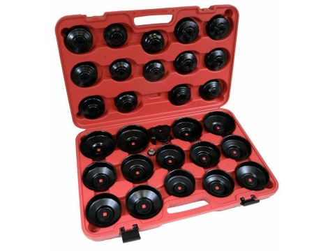 KLUCZ FILTR.OLEJ.30szt./SILVER - 2