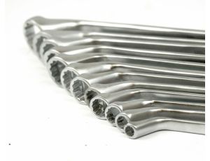 KLUCZ OCZKOWY -ODGIĘTY 12szt. /SILVER...