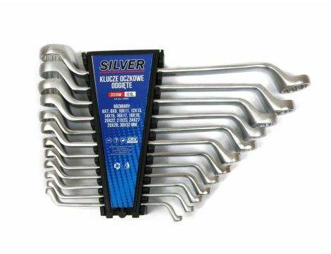 KLUCZ OCZKOWY -ODGIĘTY 12szt. /SILVER... - 2