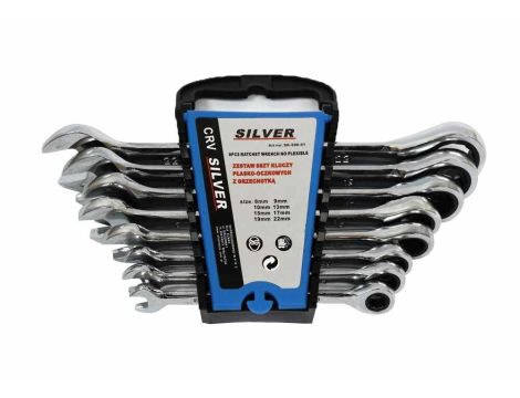 KLUCZ PŁASKO-O.GRZ/KPL 8szt./SILVER - 2