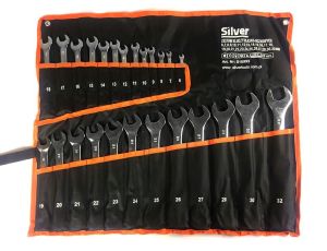 KLUCZ PŁASKO-OCZKOWY    25szt. /SILVER 6-32mm