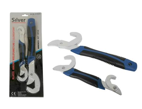 KLUCZE UNIWERSALNE  2szt. /SILVER..........