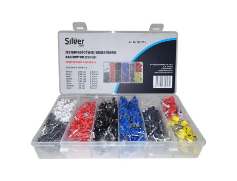 KONEKTORY I KOŃCÓWKI KABLOWE 1200el. / SILVER