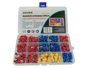 KONEKTORY IZOLOWANE 280szt. SILVER