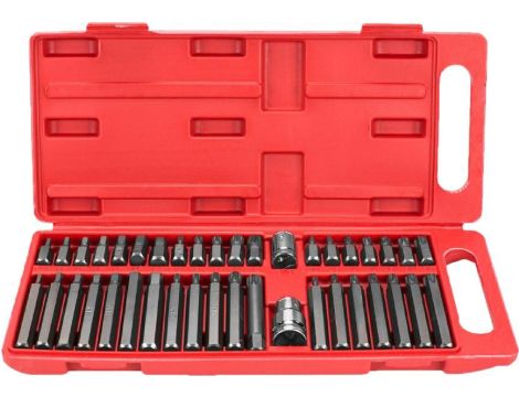 KOŃCÓWKI TORX.40cz./SILVER