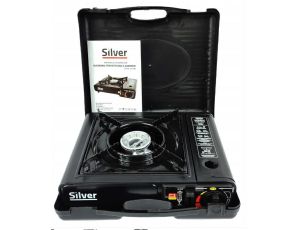 KUCHENKA GAZOWA TURYSTYCZNA POLOWA 2w1 /SILVER