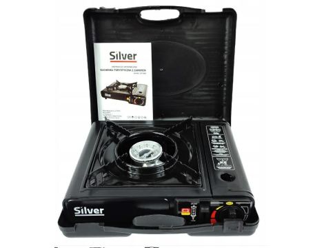 KUCHENKA GAZOWA TURYSTYCZNA POLOWA 2w1 /SILVER