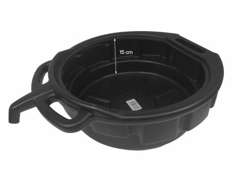 MISKA DO SPUSZCZANIA OLEJU 16L /SILVER .... - 2