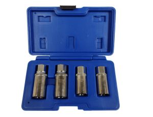 NASADKI DO ZERWANYCH URWANYCH ŚRUB SZPILEK 4szt 6/8/10/12mm SILVER