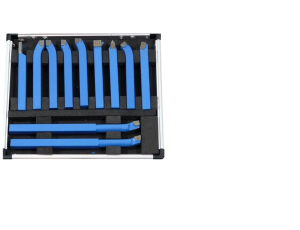 NOŻE TOKARSKIE W WALIZCE  8x8mm /11szt. WALIZKA /SILVER