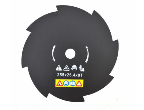 NÓŻ DO KOSY 8-ZĘBÓW /SILVER