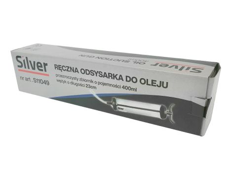 ODCIĄGARKA OLEJU 400ml /SILVER - 2