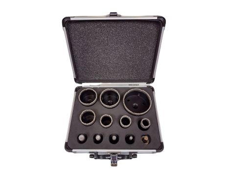 OTWORNICE DIAMENTOWE DO GRESU M14 11szt /SILVER...