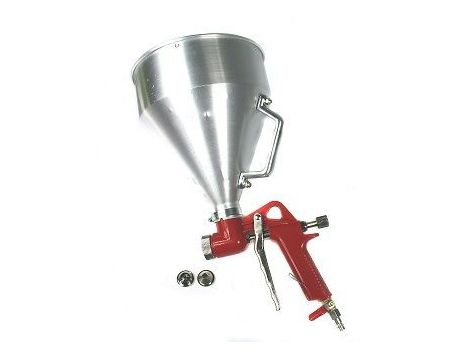 PISTOLET DO TYNKÓW METAL/NIKIEL/SILVER *...