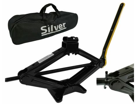 PODNOŚNIK TRAP.2000kg  /SILVER 95-440mm - 2