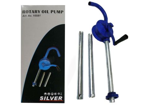 POMPA RĘCZNA DO OLEJU 3cz. 1"/SILVER...