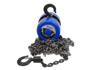 PRZYCIĄGARKA ŁAŃCUCHOWA  1T x 2,5m /SILVER