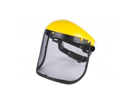 PRZYŁBICA SIATKOWA OSŁONA TWARZY DO KOSY/SILVER