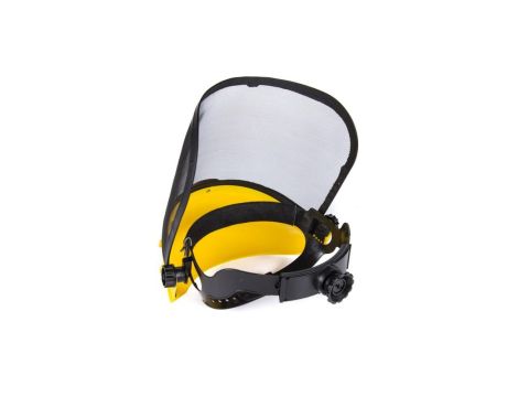 PRZYŁBICA SIATKOWA OSŁONA TWARZY DO KOSY/SILVER - 2