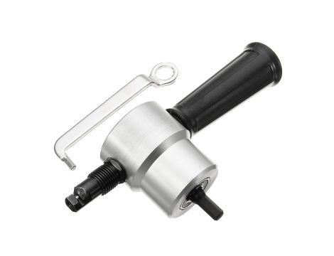 PRZYSTAWKA DO CIĘCIA BLACHY-NOŻYCE NA... WIERTARKĘ /SILVER