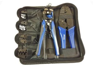 SZCZYPCE DO KONEKT+5 MATRYC + ŚCIĄGACZ IZOLACJI /SILVER