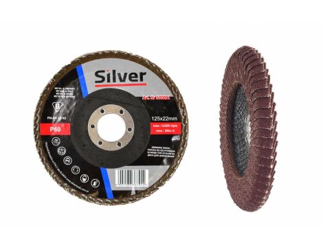 ŚCIERNICA LISTK.DO SPOIN 125  P 40 /SILVER...