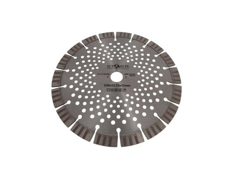 TARCZA D.STONER 230/15mm SEG. V-TURBO