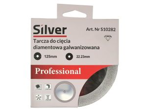 TARCZA DIAMENTOWA DO CIĘCIA 125x1,1x15mm /SILVER