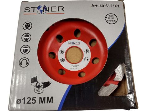 TARCZA DIAMENTOWA DO SZLIFOWANIA 125mm GARNKOWA /SILVER - 3