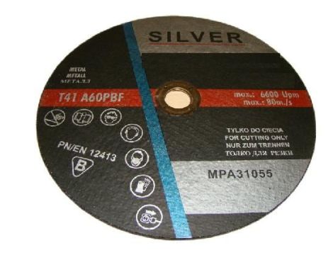 TARCZA M.SILVER 125*1,6mm . - 2