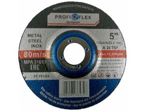 TARCZA M.SILVER SZLIF.125*6,0mm PROF I