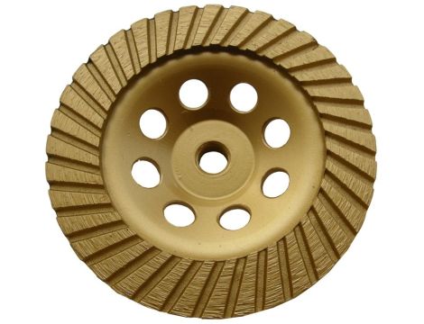 TARCZA SZLIFIERSKA DIAMENTOWA 125TURBO SILVER