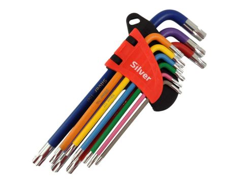 TORX 9szt. T10-T50 /SILVER