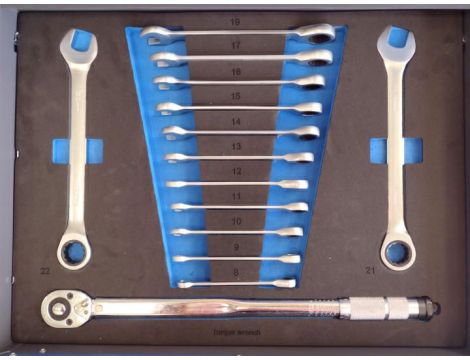 WÓZEK NARZĘDZIOWY 7-SZUFLAD 251el. CRV STONER - 2