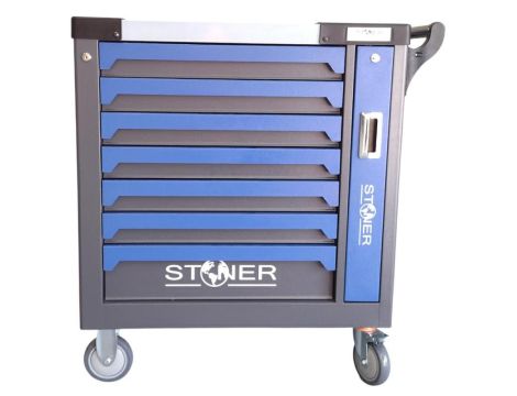 WÓZEK NARZĘDZIOWY 7-SZUFLAD 251el. CRV STONER - 3