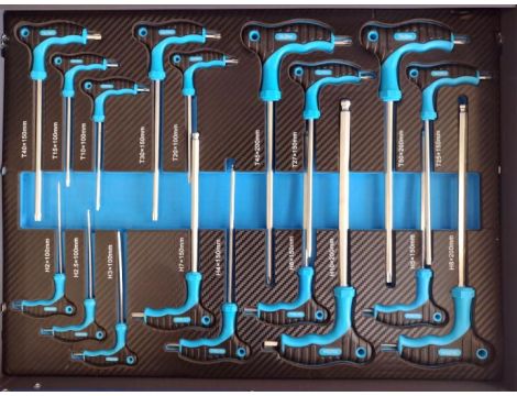 WÓZEK NARZĘDZIOWY 7-SZUFLAD 251el. CRV STONER - 7