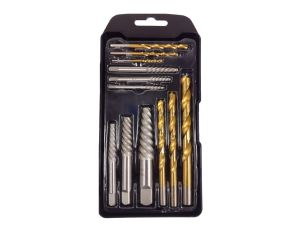 WYKRĘTAKI DO ZERWANYCH ŚRUB+ WIERTŁA  SILVER