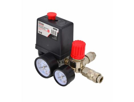 WYŁĄCZNIK CIŚNIENIOWY KOMPRESORA 230V 3-WEJŚCIA ZESTAW / PRESOSTAT - 2