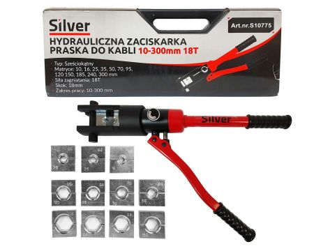 ZACISKARKA HYDRAULICZNA DO KABLI 10-300m m 18 TON /SILVER