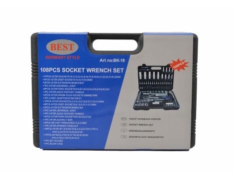 ZESTAW KLUCZY  108el. /SILVER... - 2