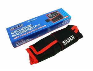 ZESTAW KLUCZY DO ALTERNATORÓW TYP C/5szt /SILVER