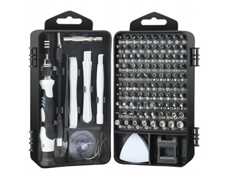 ZESTAW KOŃCÓWEK 115el./SILVER