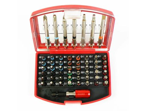 ZESTAW KOŃCÓWEK 56el./SILVER