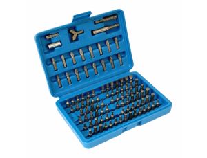 ZESTAW KOŃCÓWEK I BITÓW 100el./SILVER