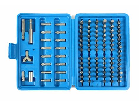 ZESTAW KOŃCÓWEK I BITÓW 100el./SILVER - 3