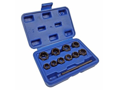 ZESTAW NASADEK DO ZERW.ŚRUB 11 EL. 9-19mmSILVER