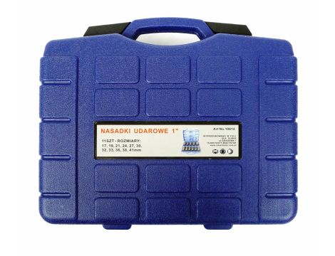 ZESTAW NASADEK UDAROWYCH 1" 11cz. 17-41mm /SILVER - 2